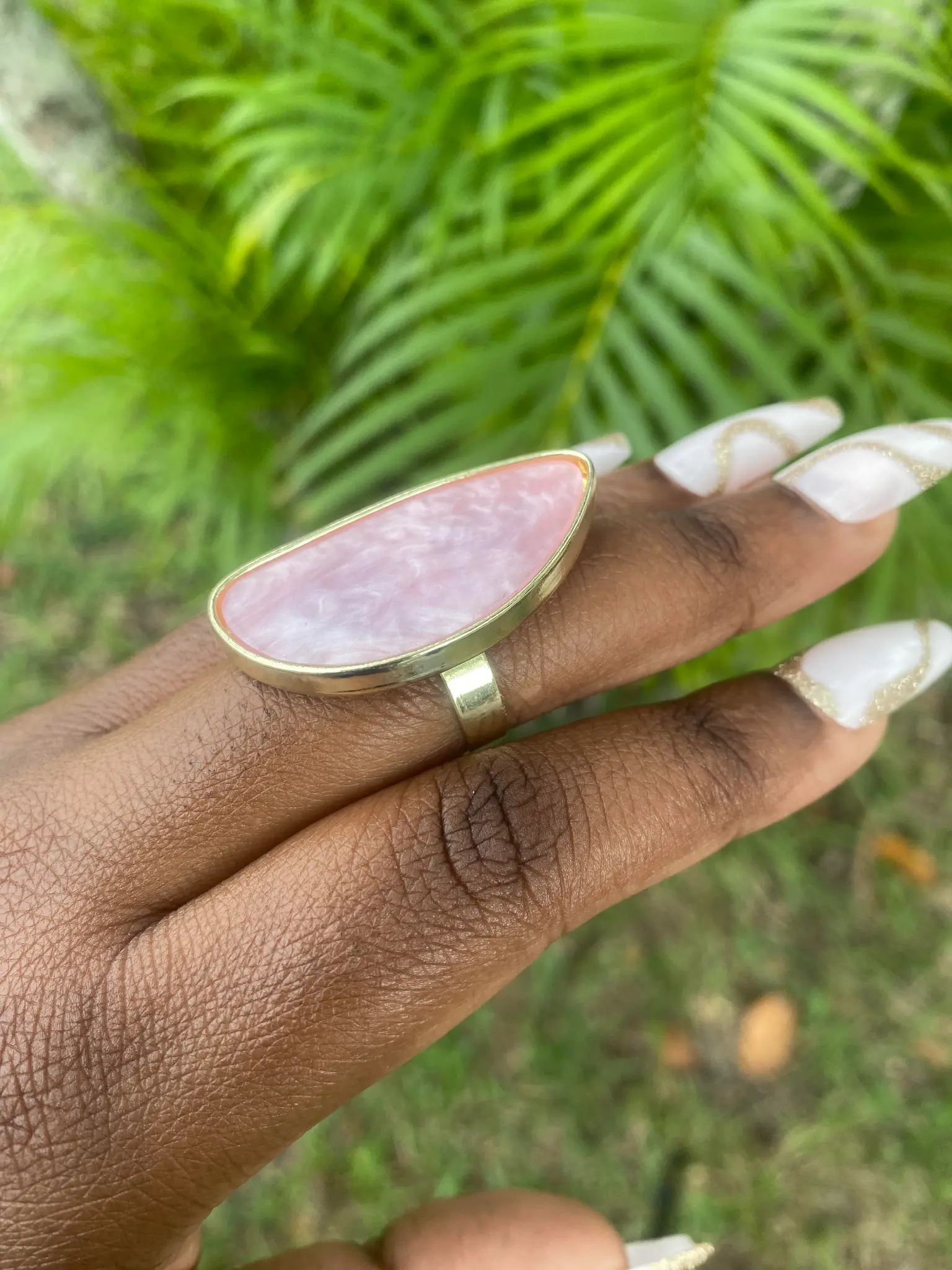 Irregular Stone Ring