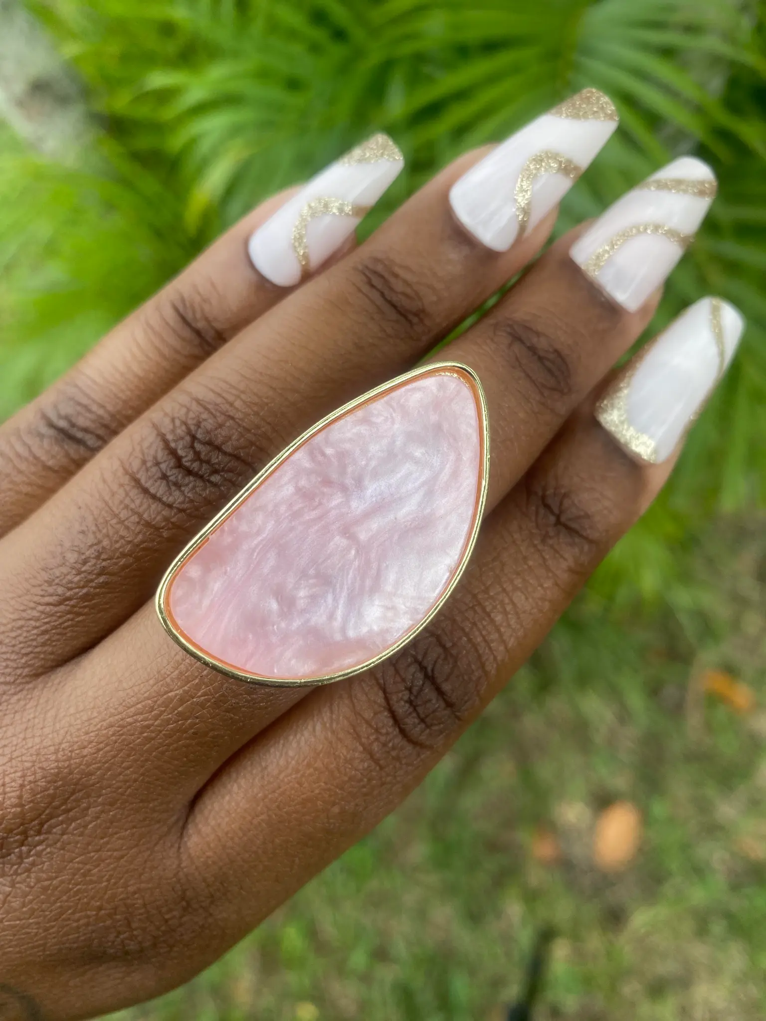 Irregular Stone Ring