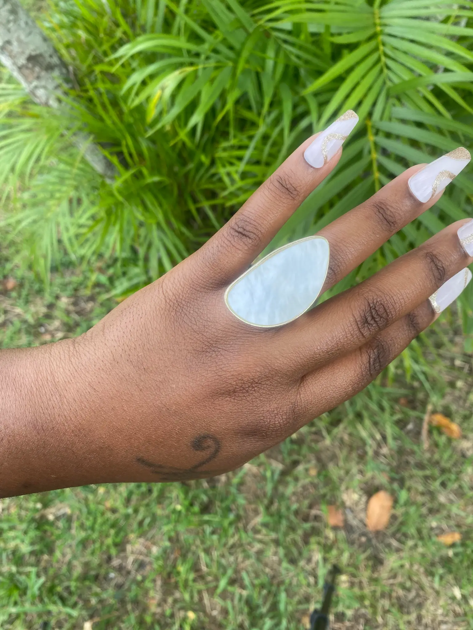 Irregular Stone Ring