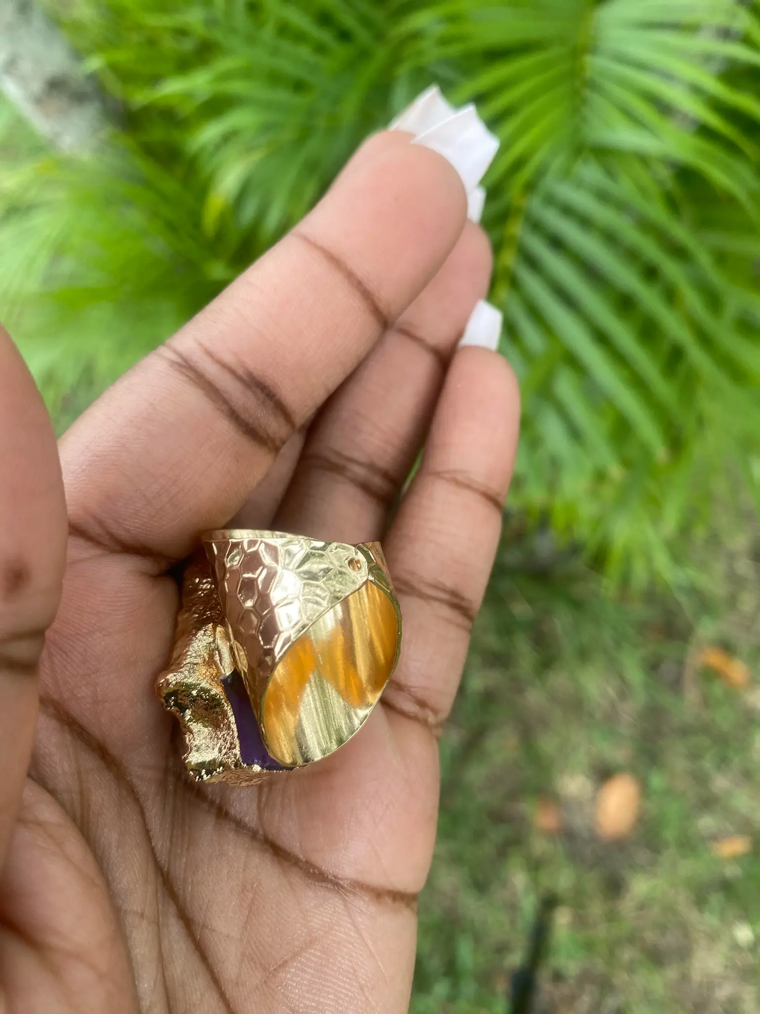 Irregular Stone Ring