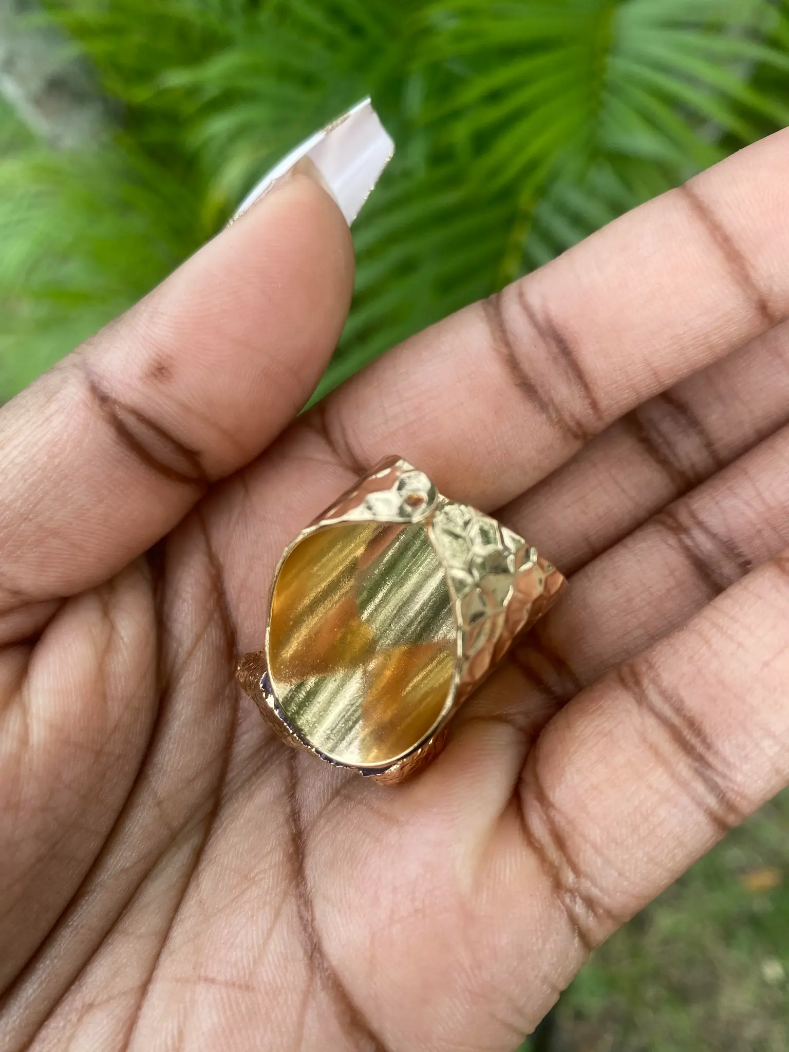 Irregular Stone Ring